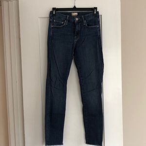 MOTHER denim - looker ankle fray - 25